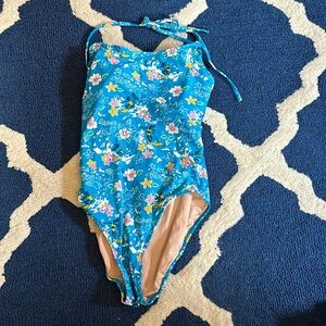 J Crew Women’s Size 4 One Piece Aloha Bathing Suit